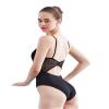 Daydance Camisole Black Ballet Leotards for Women Lace Ballerina Dance Wear with Lace Bowtie view 1