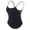 Daydance Camisole Black Ballet Leotards for Women Lace Ballerina Dance Wear with Lace Bowtie view 4