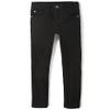 The Children's Place boys Stretch Skinny Jeans, Black Wash, 16 slim view 1