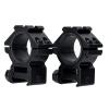ToopMount Medium Profile 1" Scope Rings Riflescope Rings - 30mm/25.4mm Scope Mount Adapter for 20mm Picatinny Rail (20mm) view 1