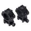 ToopMount Medium Profile 1" Scope Rings Riflescope Rings - 30mm/25.4mm Scope Mount Adapter for 20mm Picatinny Rail (20mm) view 2