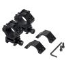 ToopMount Medium Profile 1" Scope Rings Riflescope Rings - 30mm/25.4mm Scope Mount Adapter for 20mm Picatinny Rail (20mm) view 3