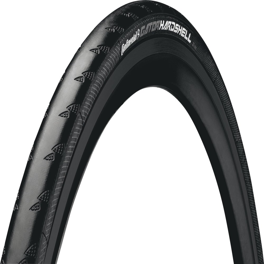 Continental Gator Hardshell, Pneumatico per Bicicletta Unisex Adulto, Nero, 700x23