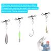 AMYSPORTS Stainless 3way Swivel Fishing crossline swivels 3 Way rigs Saltwater Freshwater Drifting trolling Fishing Tackle Connector for Spoons Minnow baits 25pcs 132lbs view 4