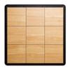 Big Floors 3X3RESMAPLE Modular Interlocking Lightweight Plastic Dance Floor Kit (3' x 3'), Light Maple, 21 Piece view 1