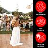 Big Floors 3X3RESMAPLE Modular Interlocking Lightweight Plastic Dance Floor Kit (3' x 3'), Light Maple, 21 Piece view 3
