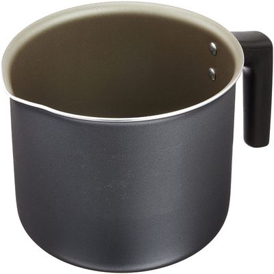 Tramontina 20332/614 Milk Pot (Camp Cooker) Trim, 5.5 inches (14 cm), Aluminum, Non-Stick (Fluorine Coated), Ultra Lightweight, Dishwasher Safe, For Gas Stoves, Made in Brazil