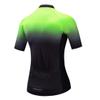Cycling Jersey Women Bike Jersey Zipper Cycle Shirt Short Sleeve Road Bicycle Clothing Pro Team Racing MTB Top for Ladies Female Racing Mountain Clothes Breathable Black Riding Size S view 2