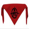 Anarchy Bandanna - Anti Authority Establishment Corporation Class War Social Political Activism Anarchism Government Media Anarcho Liberation Punk Earth Human Rights Welfare Animal Dog view 1