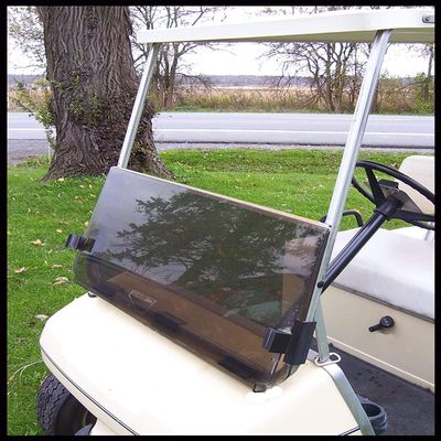 for Club Car DS 1982-2000.5 Tinted Windshield Folding Style New Golf Cart Part