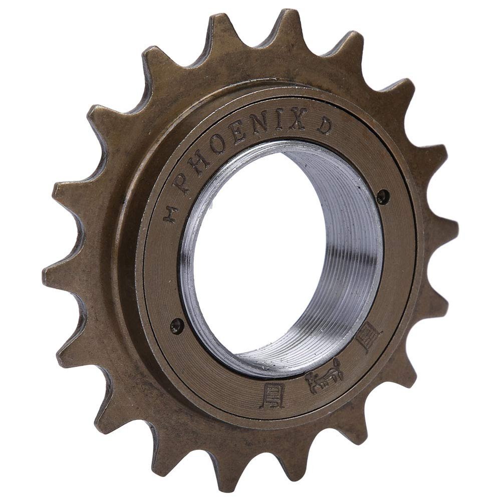Alomejor Flywheel Sprockets Parts Spoke Chain Wheel Rear Wheel Single Speed Freewheel for Mountain Road