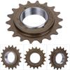 Alomejor Flywheel Sprockets Parts Spoke Chain Wheel Rear Wheel Single Speed Freewheel for Mountain Road view 2