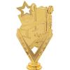 Crown Awards Weightlifting Trophy, 14.15" Silver Cup Weightlifting Trophies with Free Personalization, 5 Pack view 2