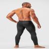 DEVOPS Men's Thermal Compression Pants, Athletic Leggings Base Layer Bottoms with Fly (2X-Large, Black/Black) view 4