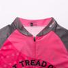 Cycling Jersey Women's Bike Jersey Zipper Cycle Shirt Short Sleeve Road Bicycle Clothing Pro Team Racing MTB Top for Ladies Female Racing Mountain Clothes Summer Pink Gray Size XL view 3