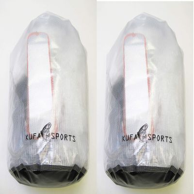 2-Pack of KUFA Roll Top Dry Bag (Size:11.5"x19",Color:Clear) WBCx2
