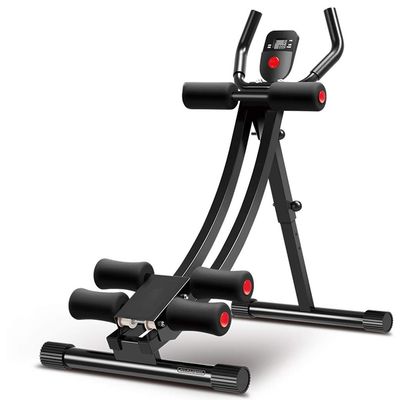 Swwin Abdominal Machine Abdominal Trainer Abdominal Exercise Fitness Equipment Vertical Home Exercise Machine Foldable Abdominal Training Machine