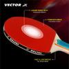 Vector X Combo Set of Table Tennis (1pair of Bat and 3 Balls) view 3