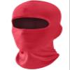 Fuinloth Balaclava Face Mask, Summer Cooling Neck Gaiter, UV Protector Motorcycle Ski Scarf for Men/Women Red view 1