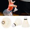 VBESTLIFE White Goose Badminton Set, 12Pcs Standard Badminton Ball Shuttlecocks Sports Gym Outdoor Badminton Shuttlecocks(12pcs) view 2