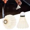 VBESTLIFE White Goose Badminton Set, 12Pcs Standard Badminton Ball Shuttlecocks Sports Gym Outdoor Badminton Shuttlecocks(12pcs) view 4