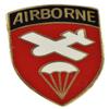 AIRBORNE CMD LAPEL PIN OR HAT PIN - Size 1" - VETERAN OWNED BUSINESS view 1