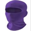 Fuinloth Balaclava Face Mask, Summer Cooling Neck Gaiter, UV Protector Motorcycle Ski Scarf for Men/Women Purple view 1