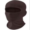 Fuinloth Balaclava Face Mask, Summer Cooling Neck Gaiter, UV Protector Motorcycle Ski Scarf for Men/Women Chocolate