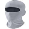Fuinloth Balaclava Face Mask, Summer Cooling Neck Gaiter, UV Protector Motorcycle Ski Scarf for Men/Women Light Gray view 1