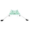 Neso Grande Portable Beach Tent Sun Shelter - Lightweight Beach Shade Canopy - Easy Setup for Family Outings - Patented Reinforced Corners - UPF 50+ Sun Protection - 7ft Tall, 9 x 9ft - Mint Tie Dye view 1