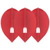 LSTYLE Dart Flights: L2 PRO Teardrop 2-Pack - for Soft Tip and Steel Tip Darts - Red view 3