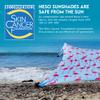 Neso Gigante Portable Beach Tent Sun Shelter - Lightweight Beach Shade Canopy - Easy Setup for Family Outings - Patented Reinforced Corners - UPF 50+ Sun Protection - 8ft Tall, 11 x 11ft - Flamingos view 4