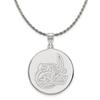 The Black Bow Silver North Carolina at Charlotte XL Pendant Necklace - 18 Inch view 1