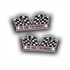 2X Engine, Window, Air Cleaner Decal Sticker, 290 High Performance Compatible with AMC AMX Javelin Motor for Classic Muscle Car, 5 1/2 x 2 1/4 inch view 1