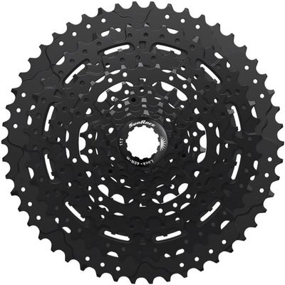 SunRace CSM993 9 Speed Bicycle Cassette - 11-50T, Black - CSM993.9A50.ES0