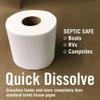 RV Toilet Paper 12 Rolls (500 Sheets Each) - Rapid Dissolving 2-Ply, Septic Safe for Camper & Marine, Individually Wrapped Camping Tissue - Better Boat view 2