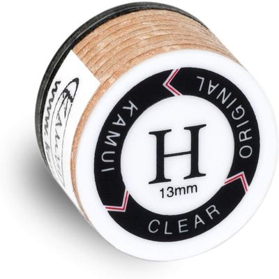 KAMUI Clear Brown Original Pool Cue Tip (Hard)
