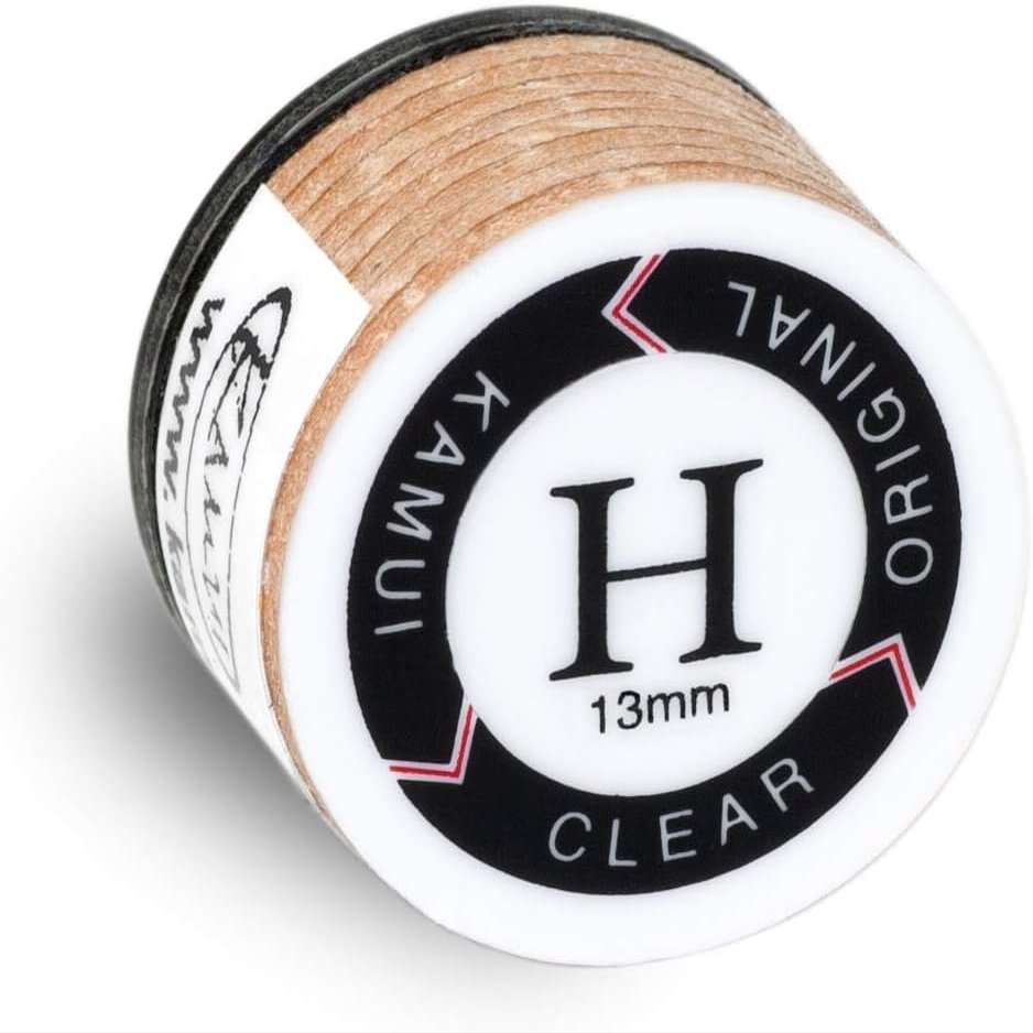 KAMUI Clear Brown Original Pool Cue Tip (Hard)