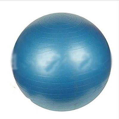 SH-PH Yoga Ball Chair Office Fitness Ball Chair with Backrest - Includes Exercise (Color : A)