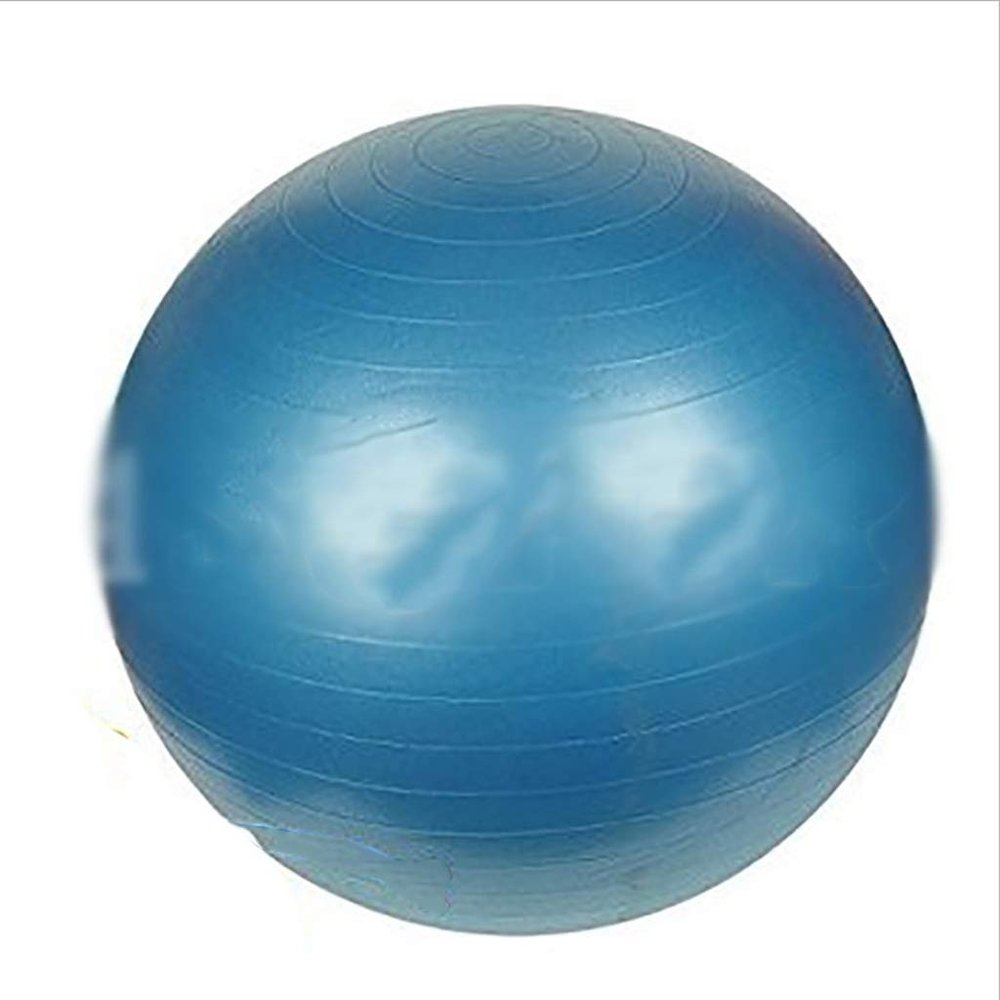SH-PH Yoga Ball Chair Office Fitness Ball Chair with Backrest - Includes Exercise (Color : A)