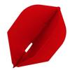 LSTYLE 2-Pack L5 PRO Rocket Shape Dart Flights Extra Durable Set - Red view 2