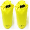 2-Pack of KUFA Roll Top Dry Bag (Size:11.5"x19",Color:Yellow) WBYx2 view 1