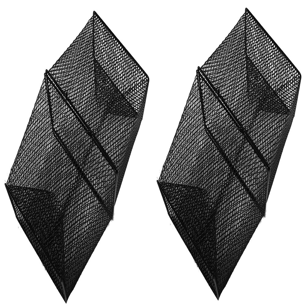 2-Pack of KUFA Prawn Trap,Crayfish Trap and Minnow Fish Trap S44X2, Black
