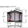 2-Pack of KUFA Prawn Trap,Crayfish Trap and Minnow Fish Trap S44X2, Black view 3