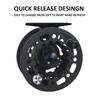 Aventik DJ Fly Reel 3/5 5/7 7/9 Super Large Arbor Fly Fishing Reel Fresh Water and Salt Water Aluminum Fly Reel Three Colors to Choose (Grey 7/9) view 2