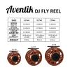 Aventik DJ Fly Reel 3/5 5/7 7/9 Super Large Arbor Fly Fishing Reel Fresh Water and Salt Water Aluminum Fly Reel Three Colors to Choose (Orange 5/7) view 4