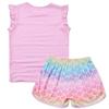QPANCY Mermaid Pjs Matching Dolls & Girls Pajama Sets Cotton American Girls Sleepwear 6-7 Years view 3