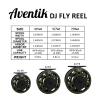 Aventik DJ Fly Reel 3/5 5/7 7/9 Super Large Arbor Fly Fishing Reel Fresh Water and Salt Water Aluminum Fly Reel Three Colors to Choose (Green 5/7) view 4