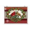 Amia Traditional Christmas Beveled Glass Jewelry Box, Multicolor view 1