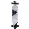 Junli 41 Inch Freeride Skateboard Longboard - Complete Skateboard Cruiser for Cruising, Carving, Free-Style and Downhill Grey Zone view 2